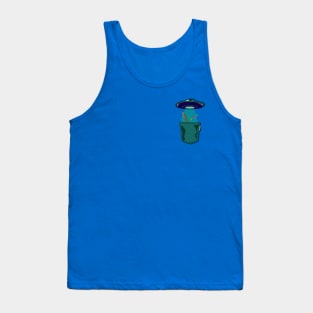 UFO Abduction in My Pocket Tank Top